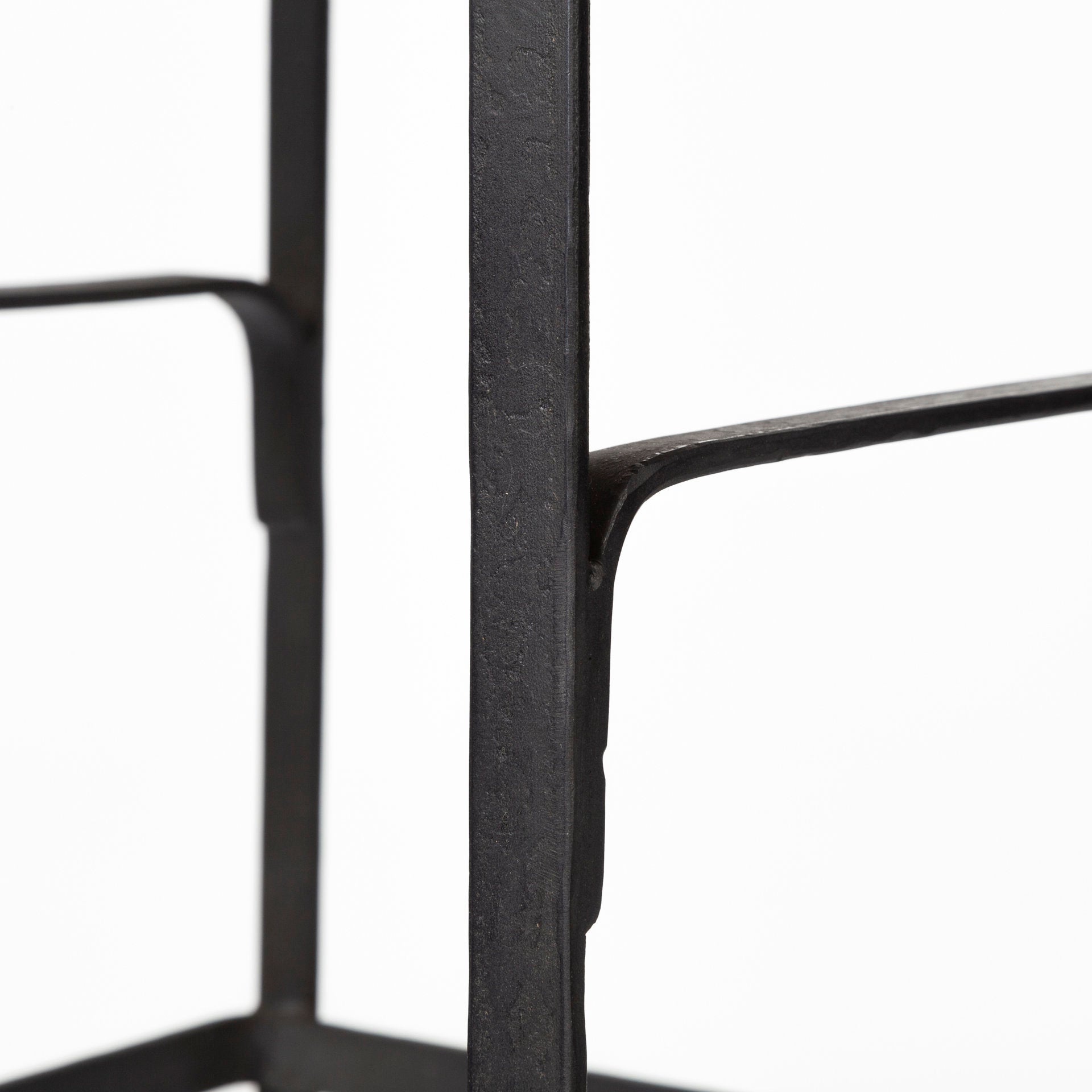 Tabouret de bar/comptoir moderne en bois et métal sans accoudoirs pour salle à manger
