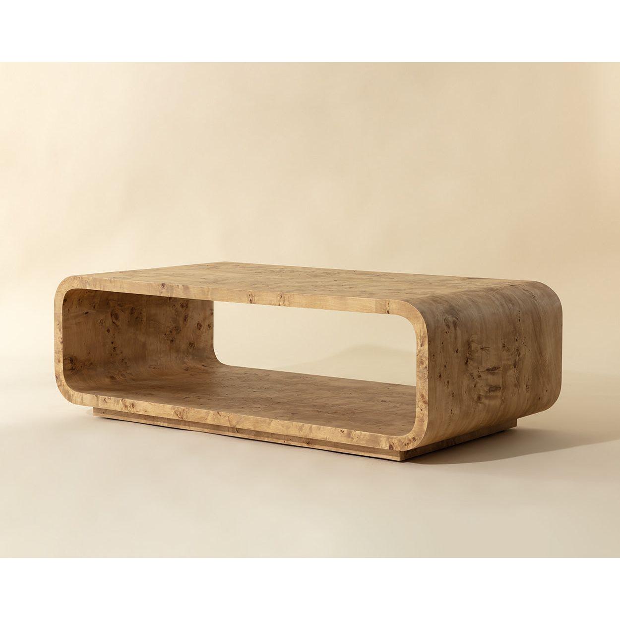 Farmhouse Reclaimed Wood Coffee Table with Distressed Finish for Living Room