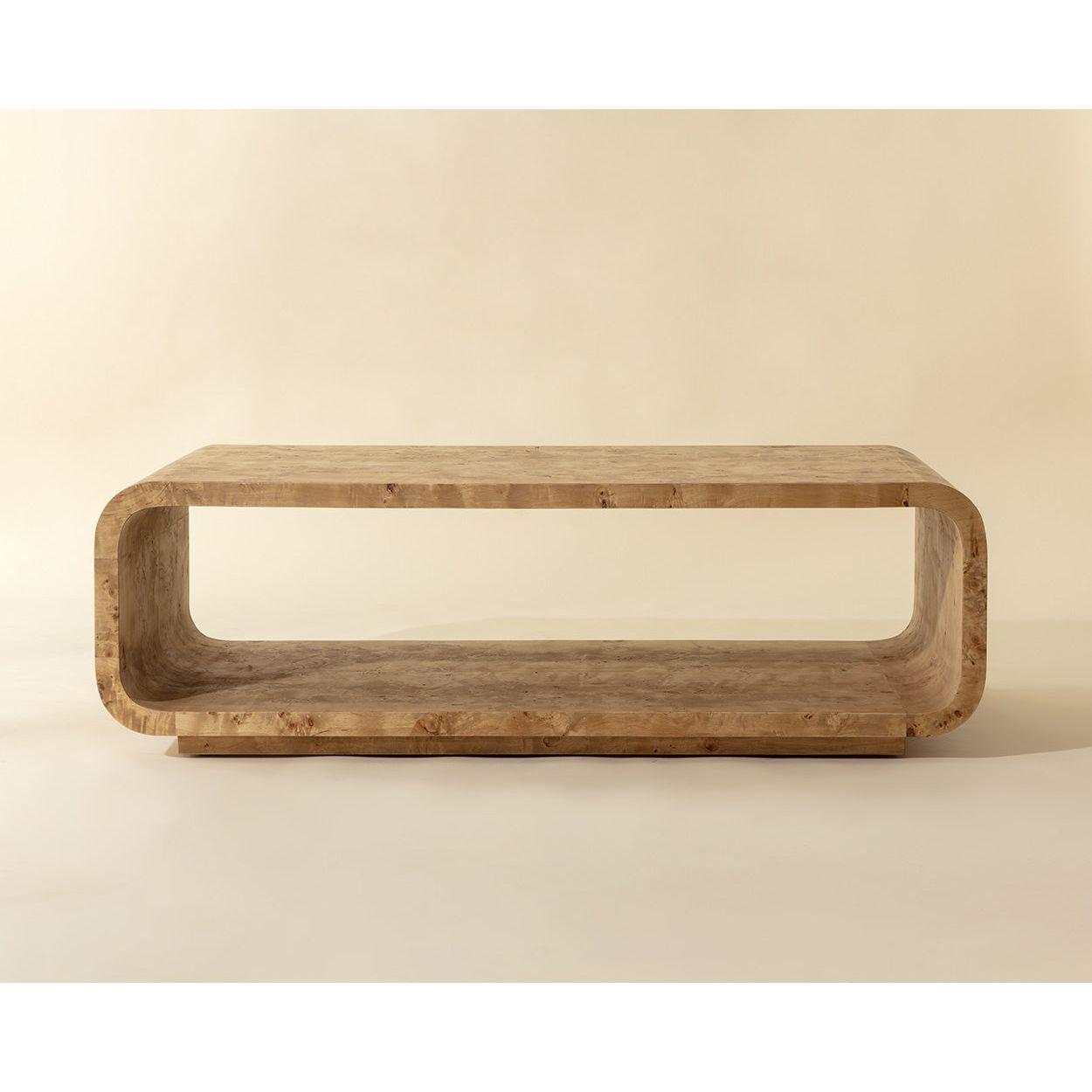 Farmhouse Reclaimed Wood Coffee Table with Distressed Finish for Living Room