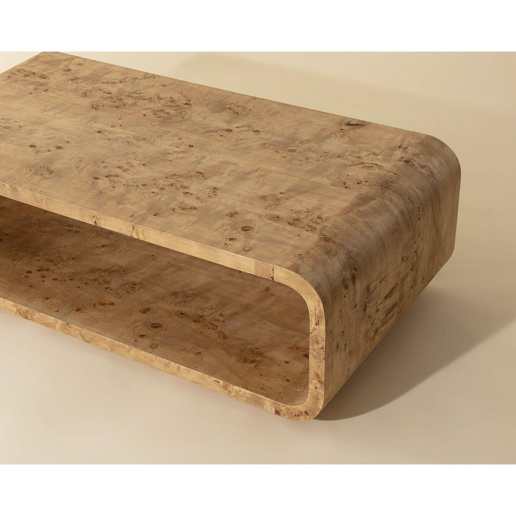Table basse en bois recyclé de style ferme avec finition patinée pour salon
