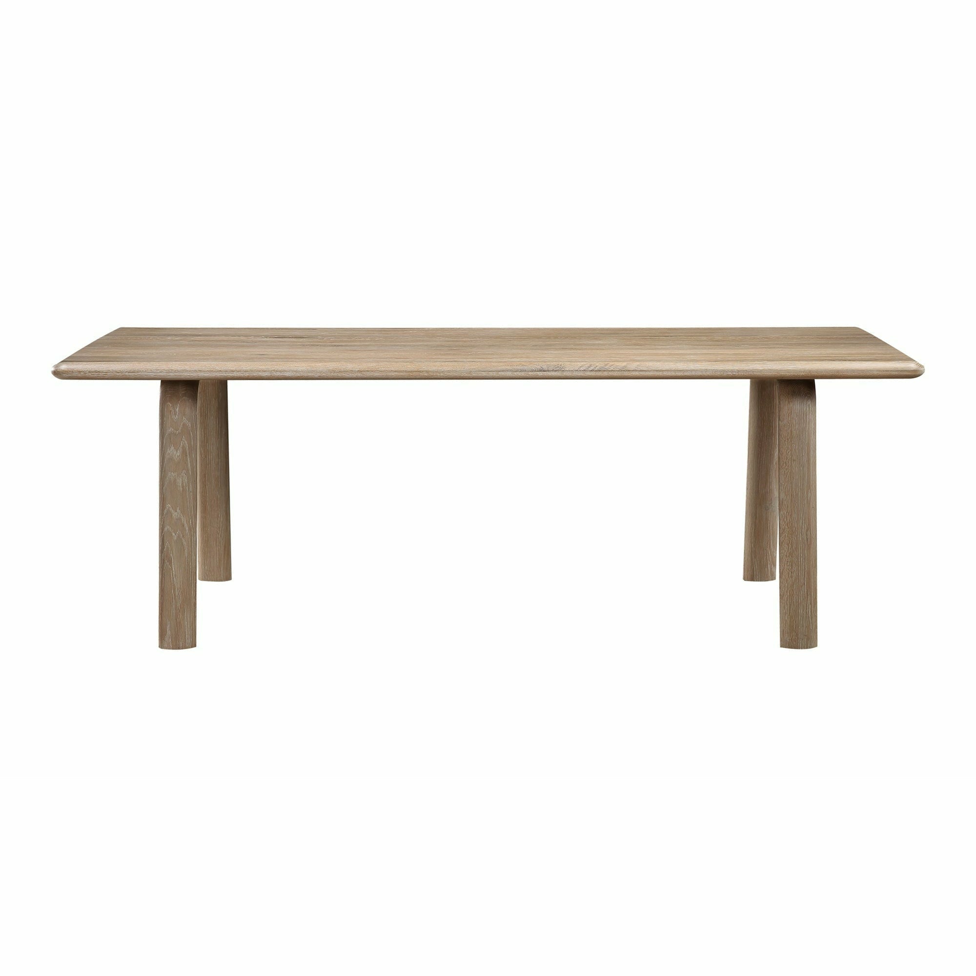 Modern Wood & Metal Dining Table with Hairpin Legs for Dining Room