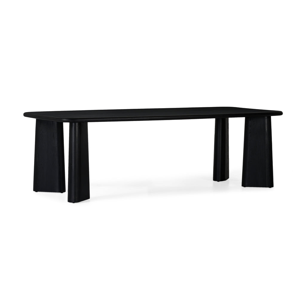 Farmhouse Wood & Metal Dining Table with X-Cross Base for Dining Room