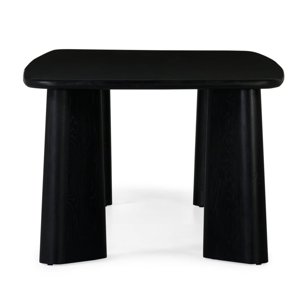 Farmhouse Wood & Metal Dining Table with X-Cross Base for Dining Room