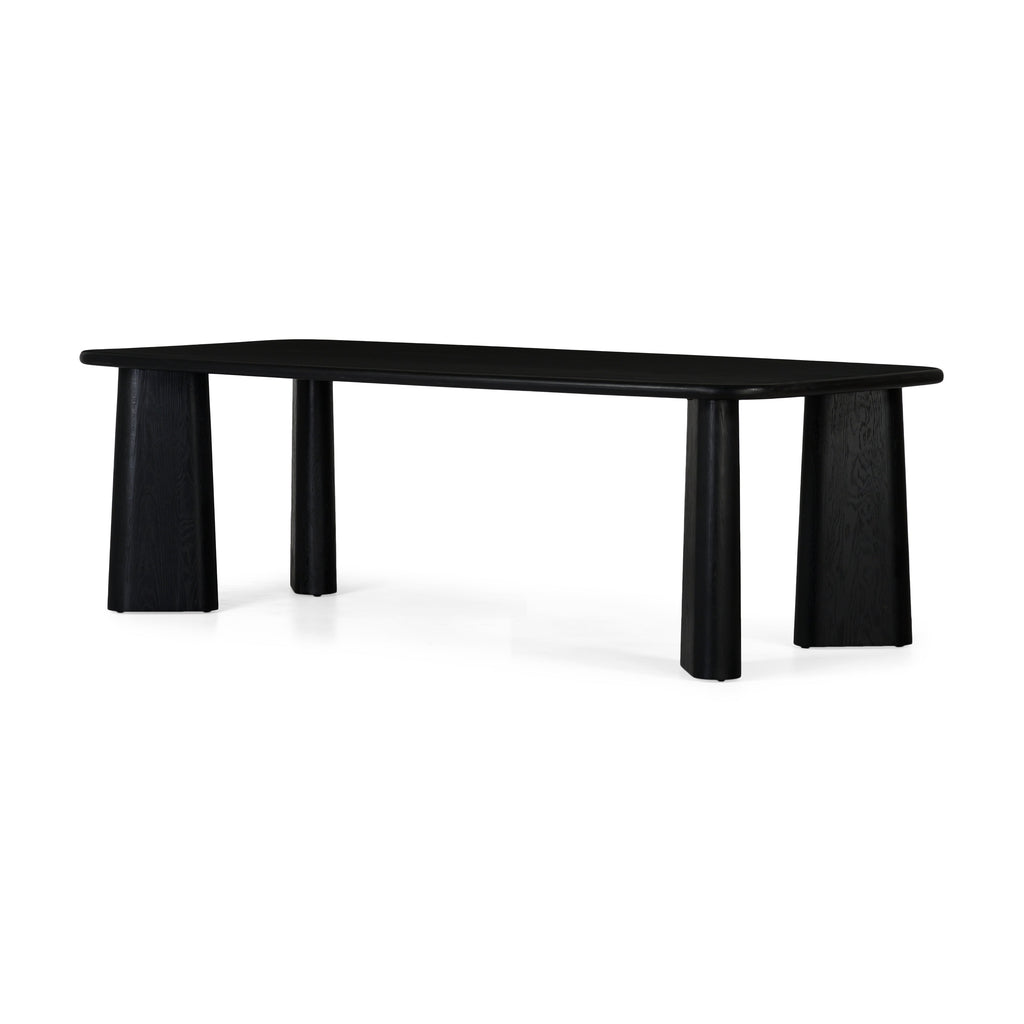 Farmhouse Wood & Metal Dining Table with X-Cross Base for Dining Room