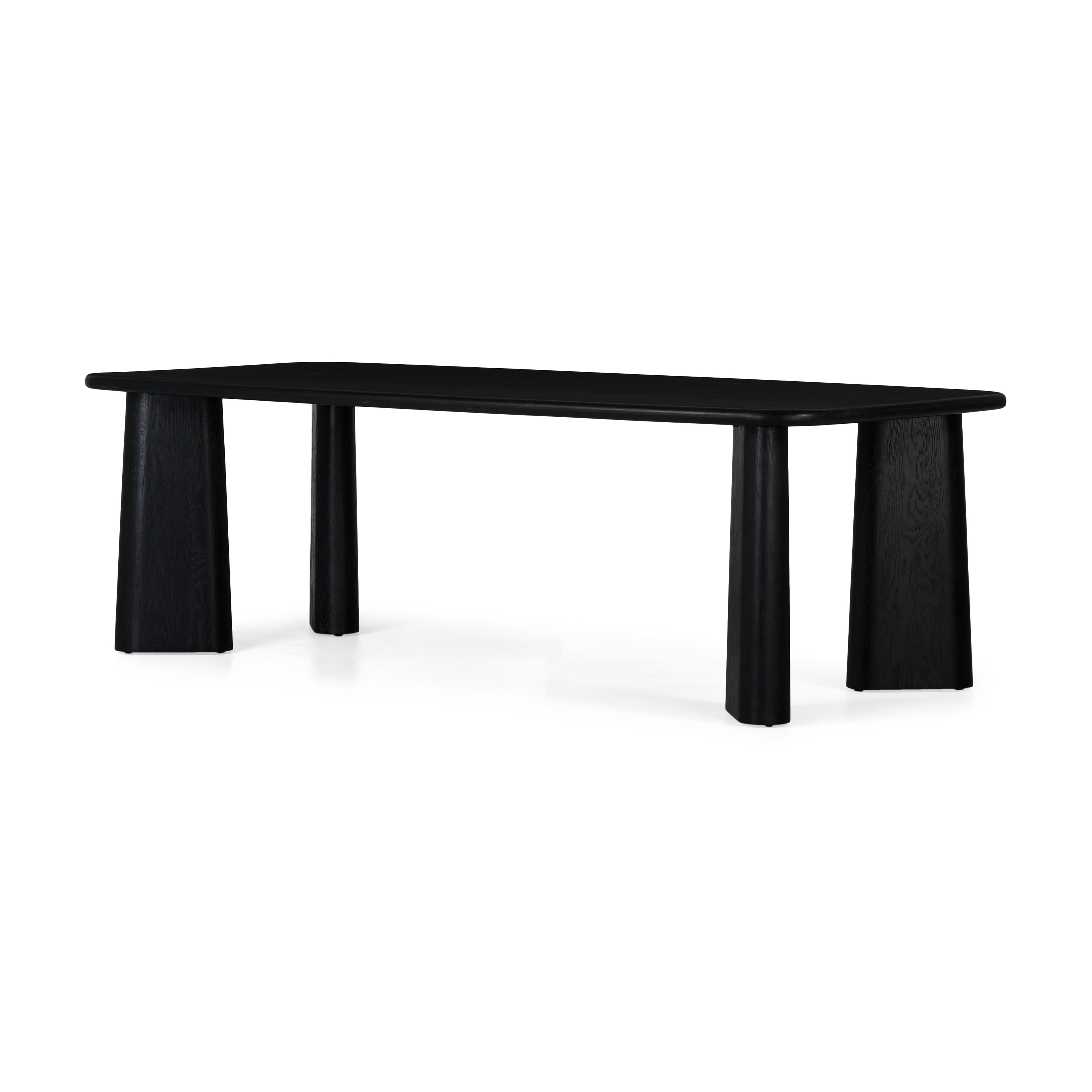 Farmhouse Wood & Metal Dining Table with X-Cross Base for Dining Room