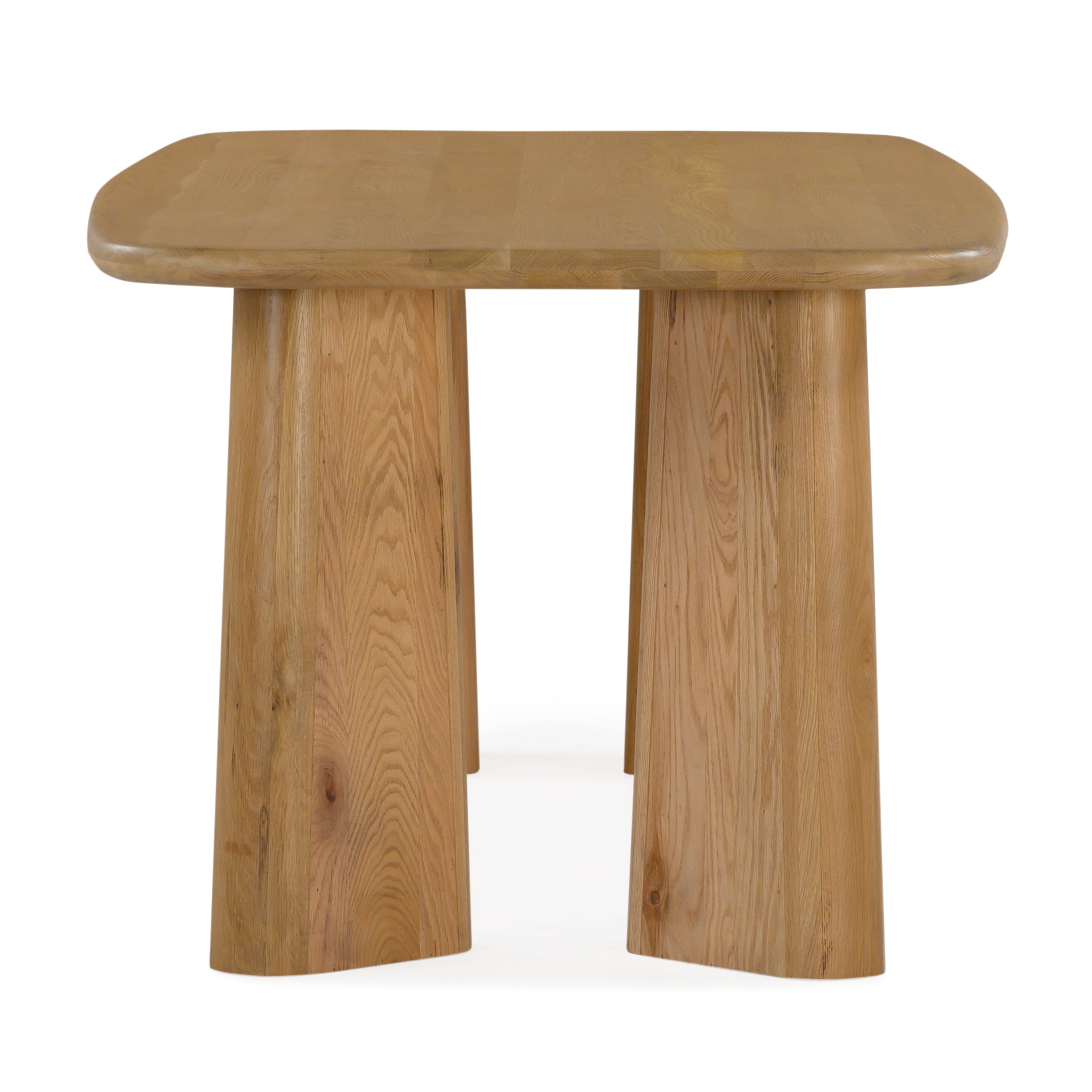Farmhouse Wood & Metal Dining Table with X-Cross Base for Dining Room