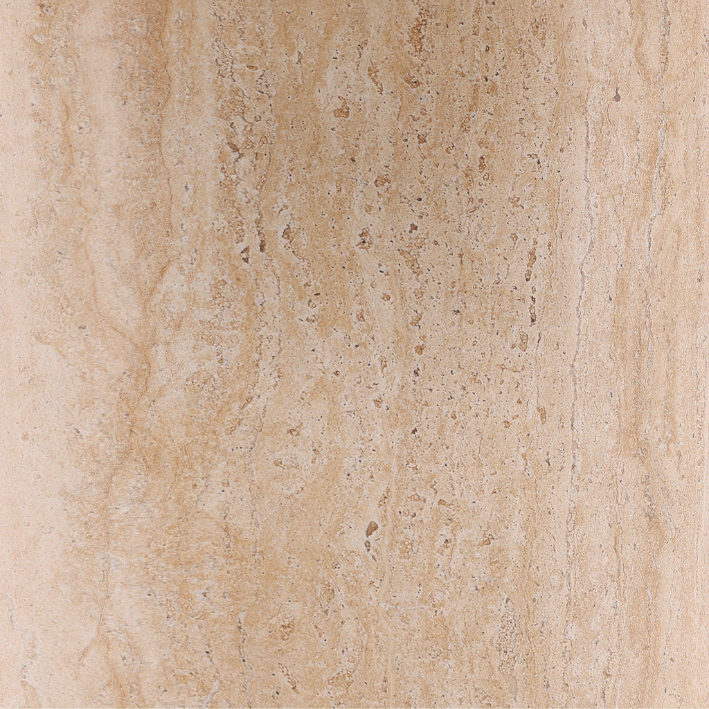 Table de salle à manger contemporaine en imitation marbre et métal