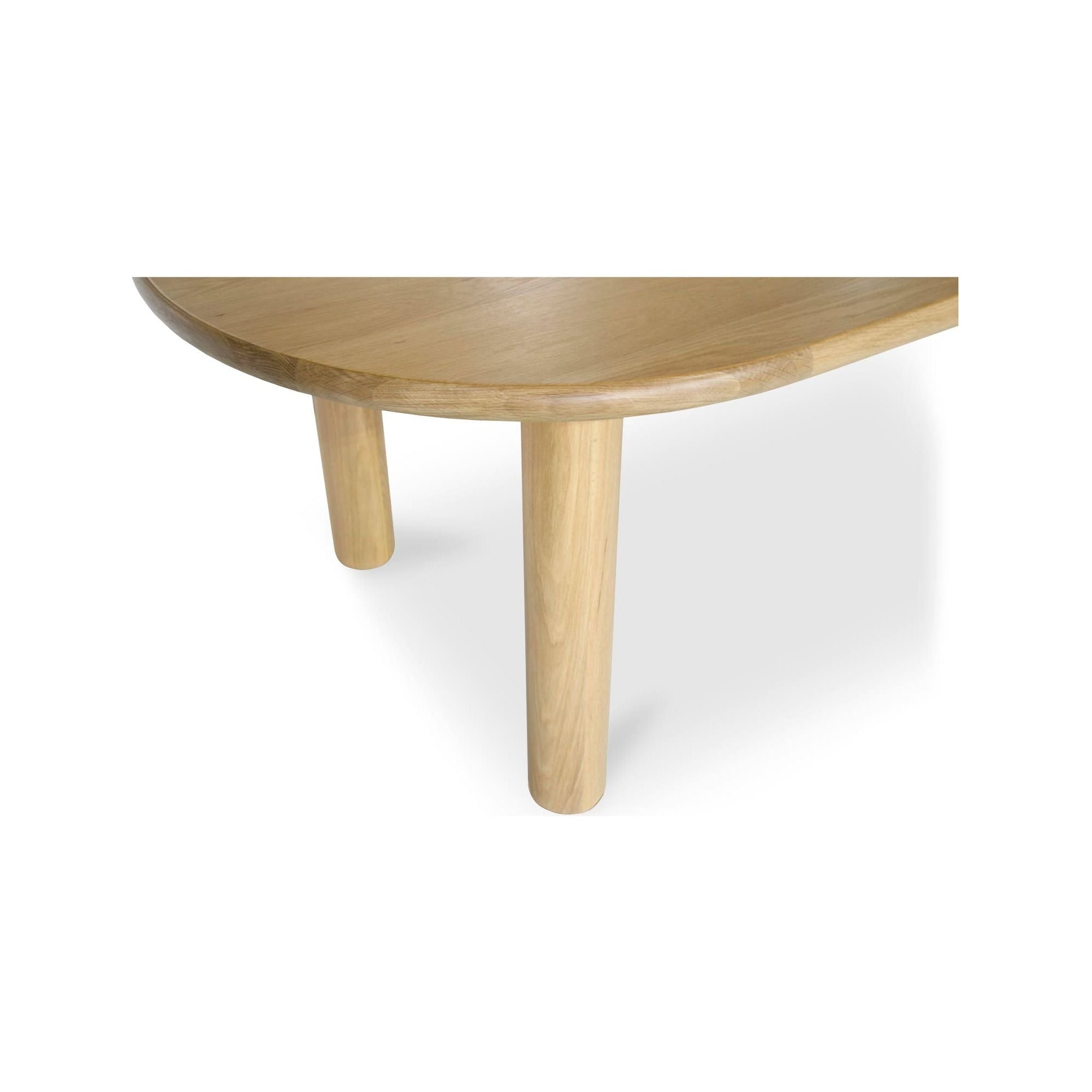 Modern Wood & Metal Dining Table with Minimalist Frame for Dining Room