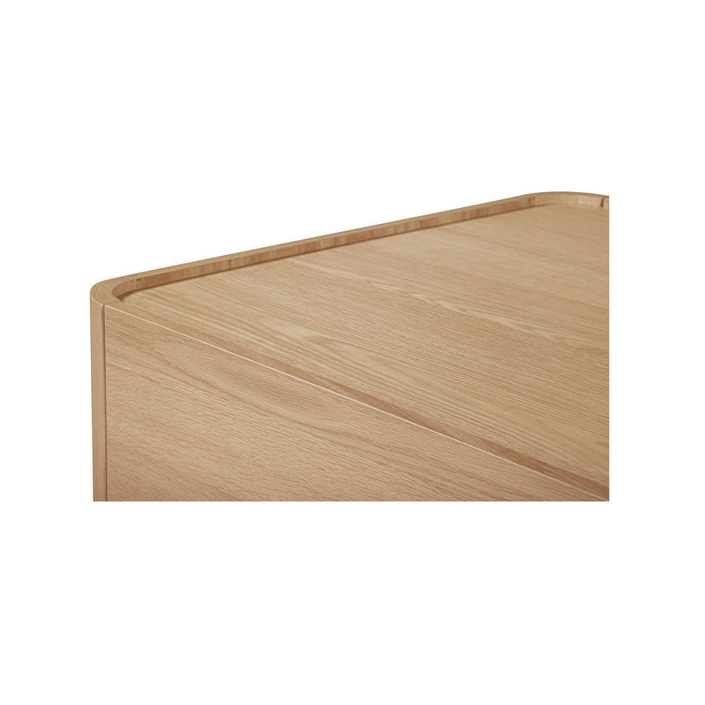 Table basse moderne en bois et métal avec étagère inférieure pour salon