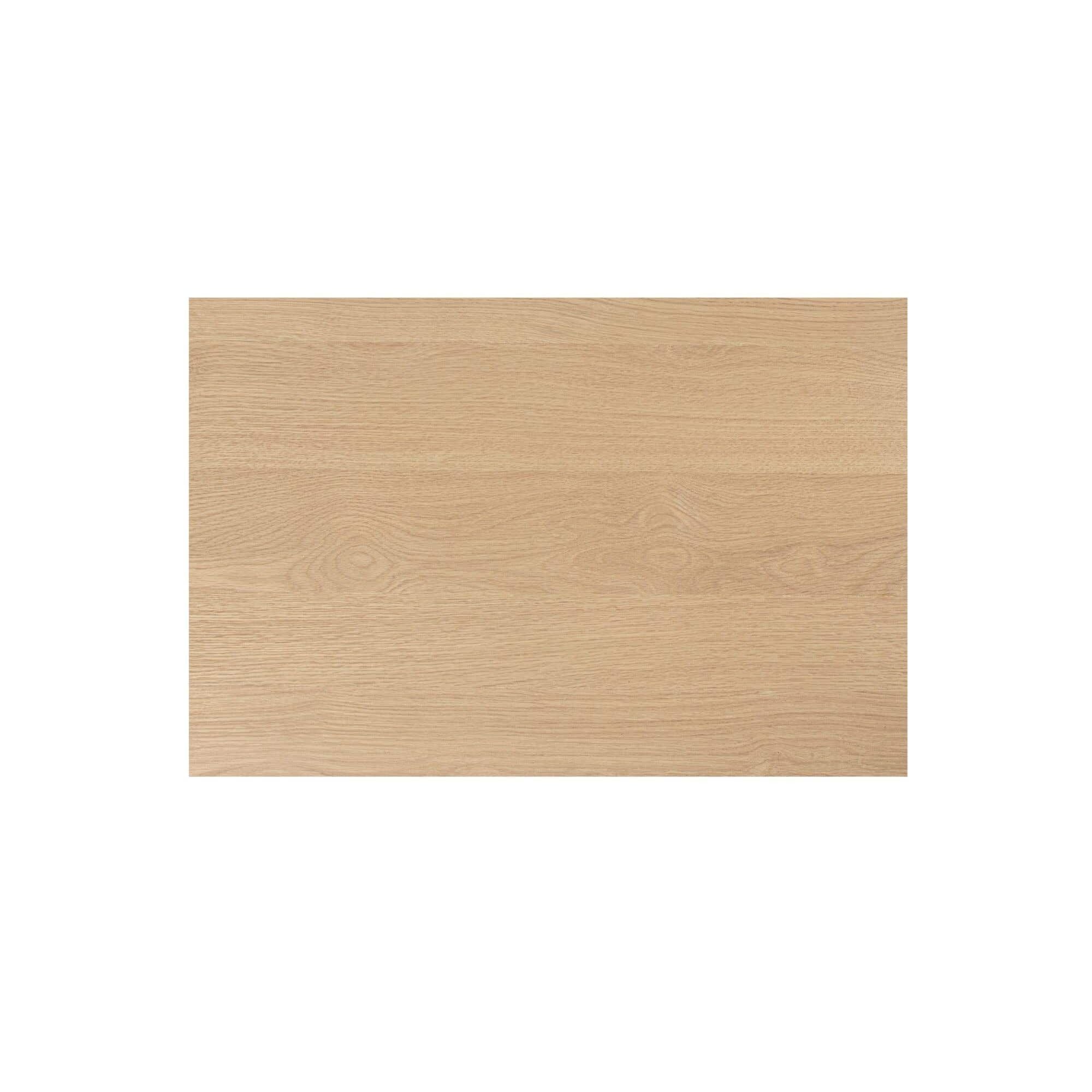 Table basse moderne en bois et métal avec étagère inférieure pour salon