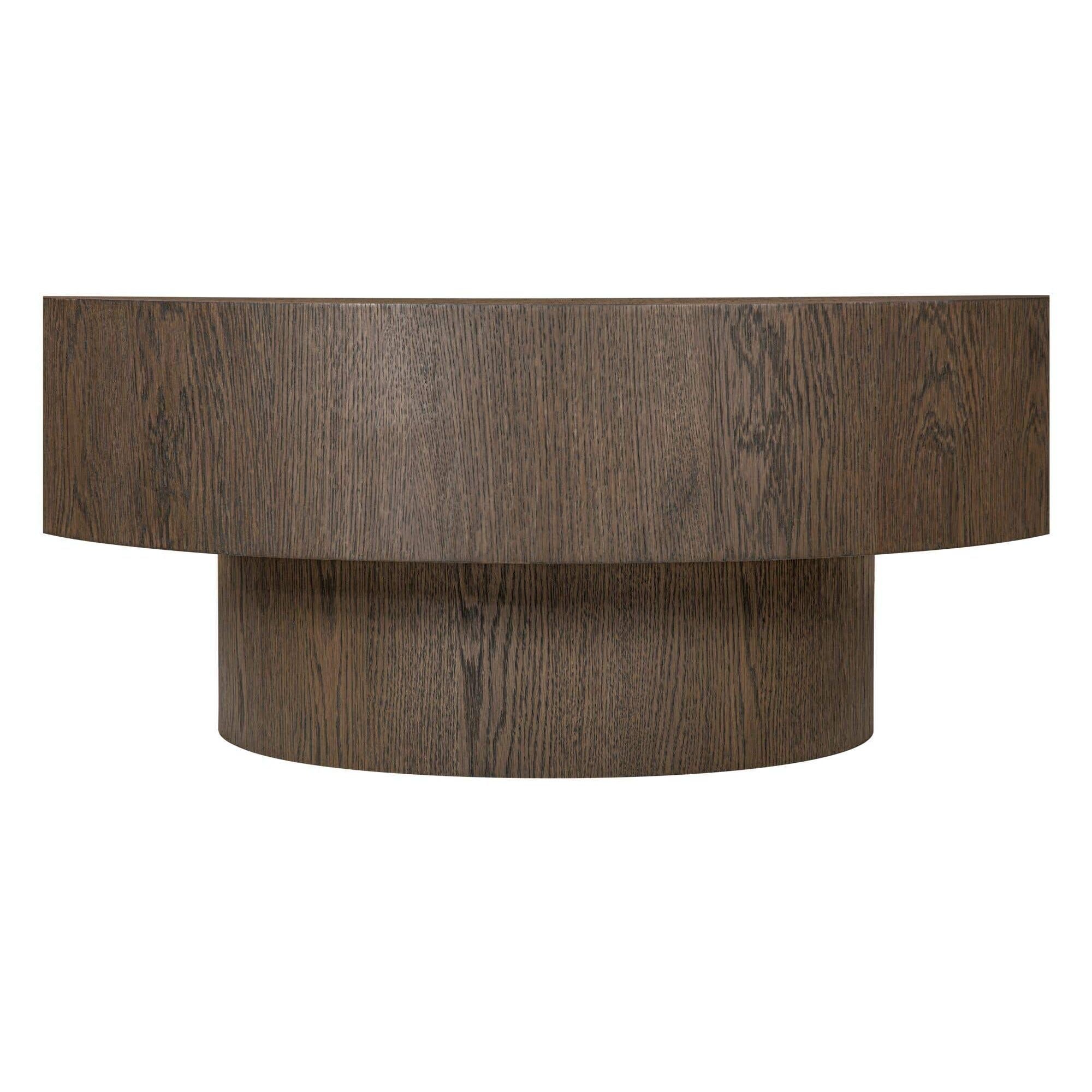 Table basse moderne en bois et métal avec étagère de rangement ouverte pour salon