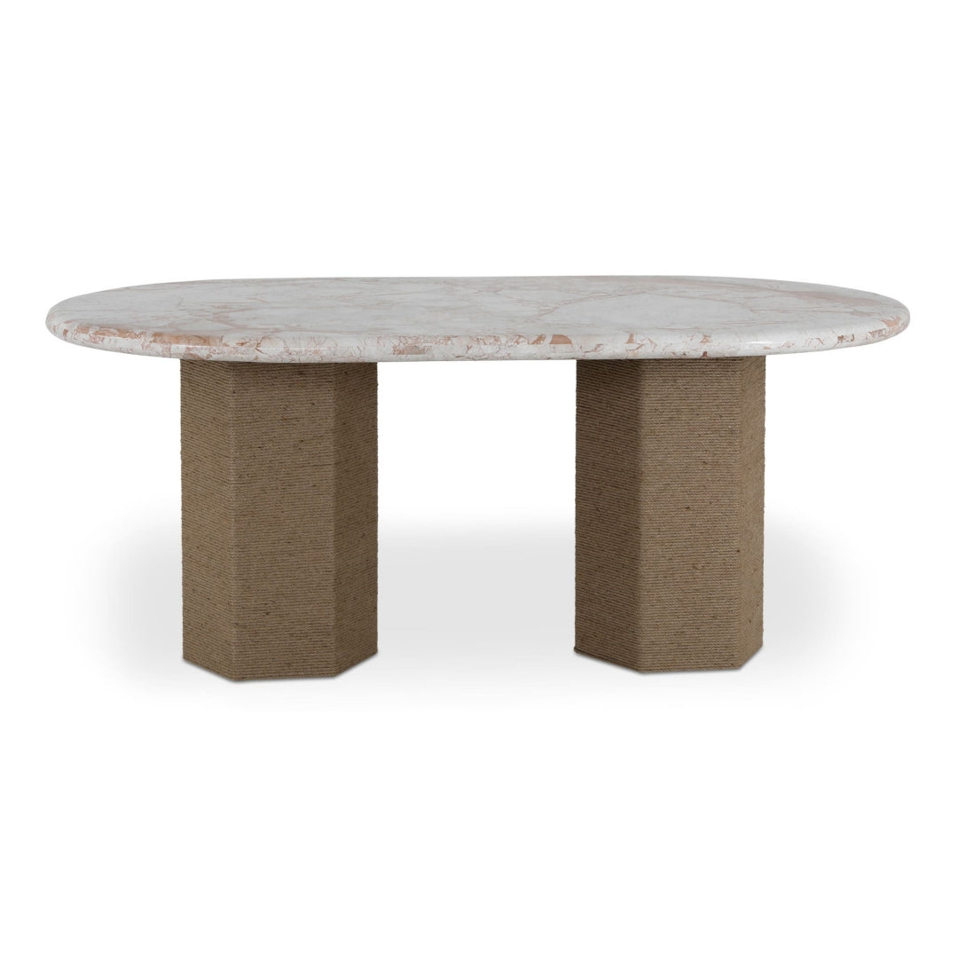 Contemporary Wood Dining Table with Tailored Joinery Base for Dining Room