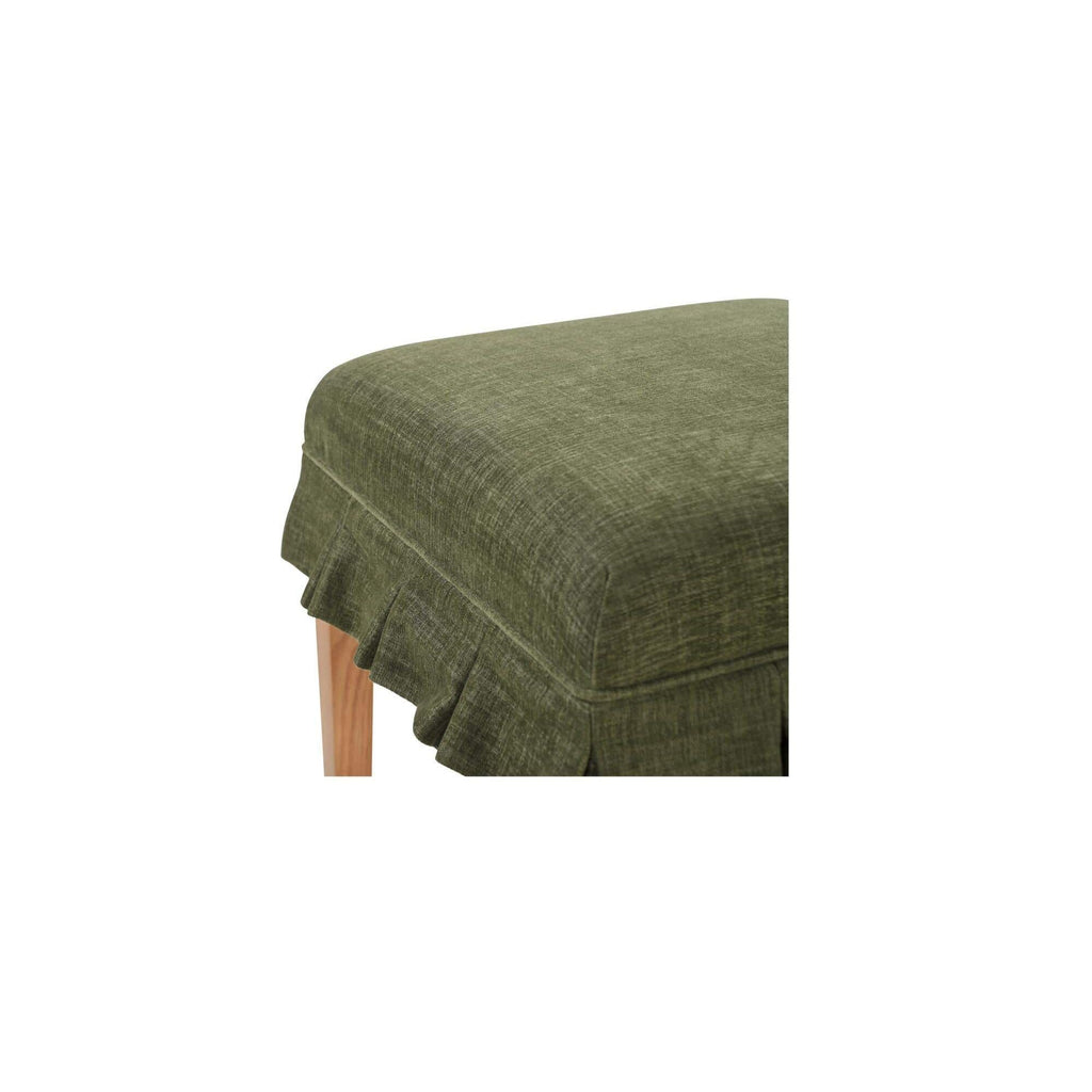 Tabouret de comptoir moderne en bois rembourré avec coussin pour salle à manger