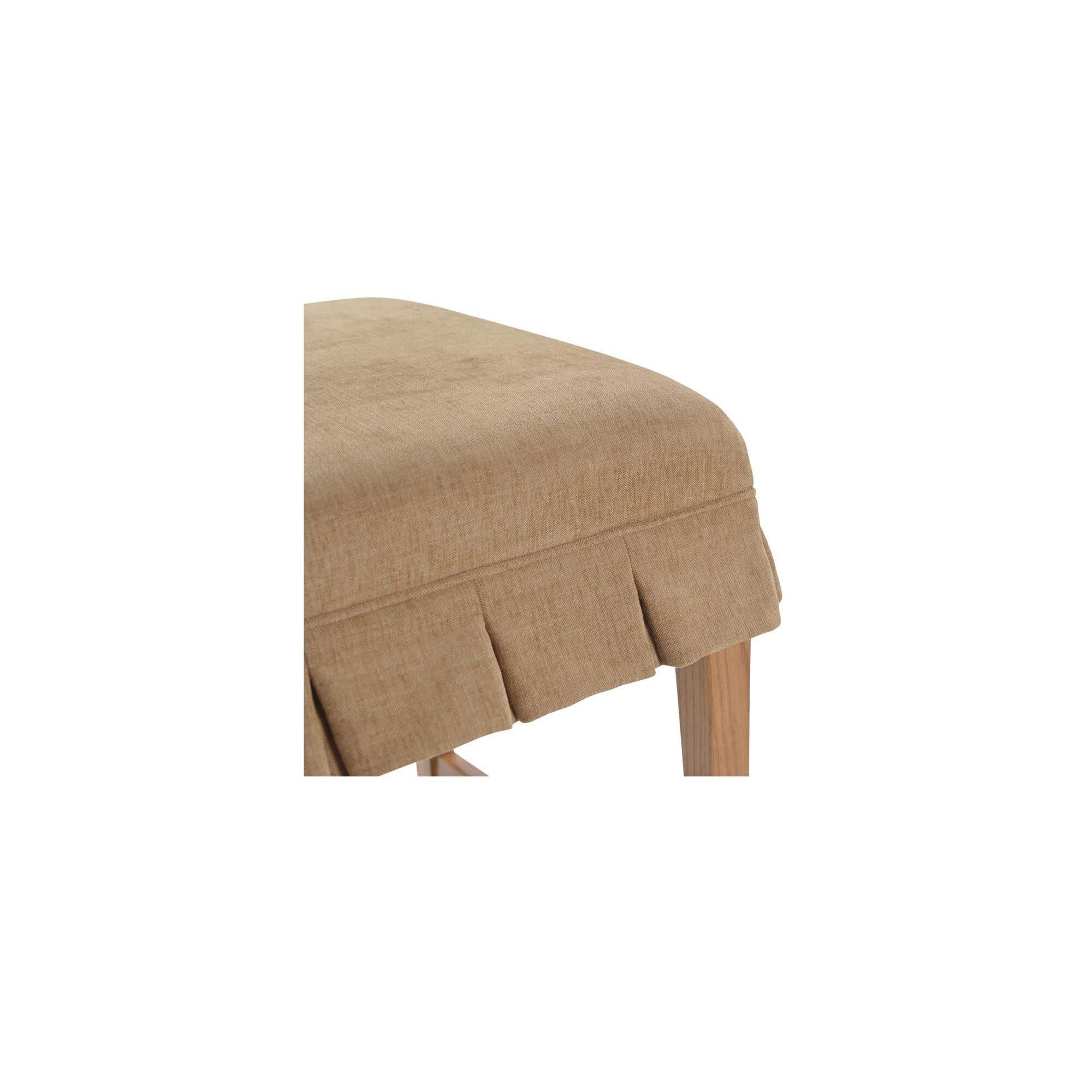 Modern Upholstered Wood Counter Stool with Cushion Seat for Dining Room