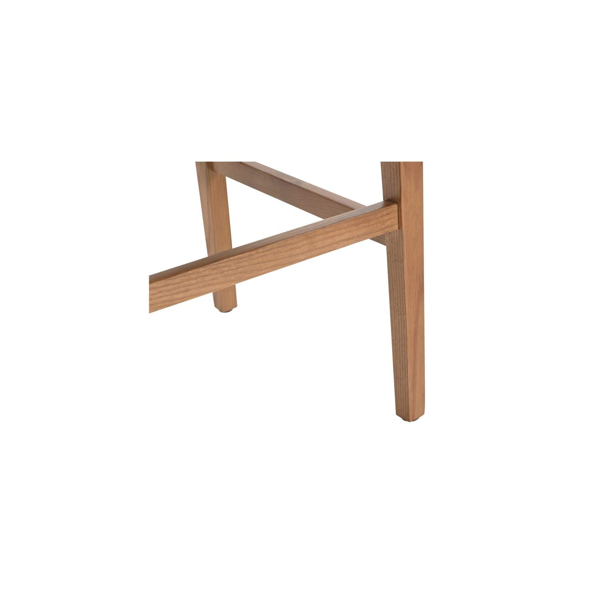 Tabouret de comptoir moderne en bois rembourré avec coussin pour salle à manger
