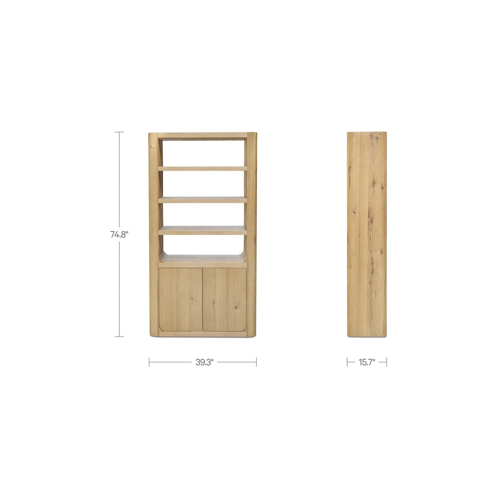 Meuble haut en bois moderne avec passe-câbles et étagère pour bureau à domicile