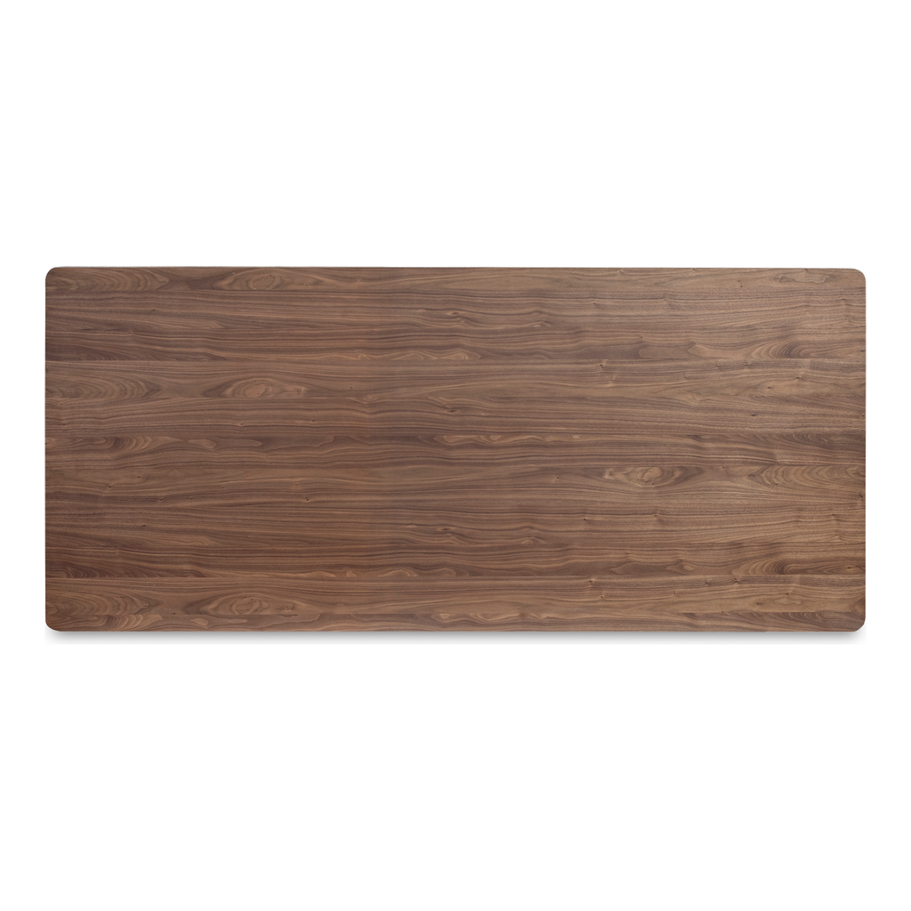 Table à manger ronde moderne en bois avec piètement à pieds inclinés pour salle à manger